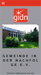 Mobile Screenshot of gidn-celle.de